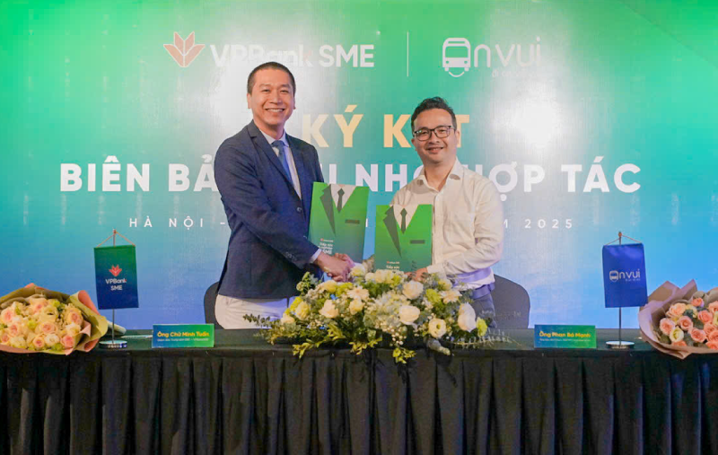 VPBank SME và AN VUI ký kết biên bản ghi nhớ hợp tác – Giải pháp tài chính ưu việt cho doanh nghiệp vận tải