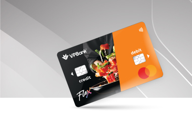 Thẻ đa năng 2 trong 1 VPBank Flex Mastercard