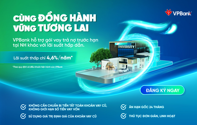 Vay trả nợ trước hạn khoản vay cũ
