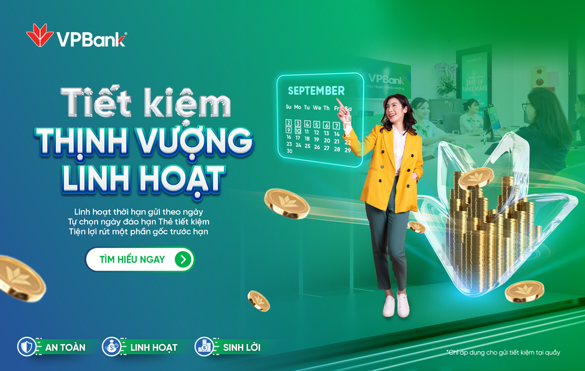 Tiết kiệm Thịnh Vượng linh hoạt