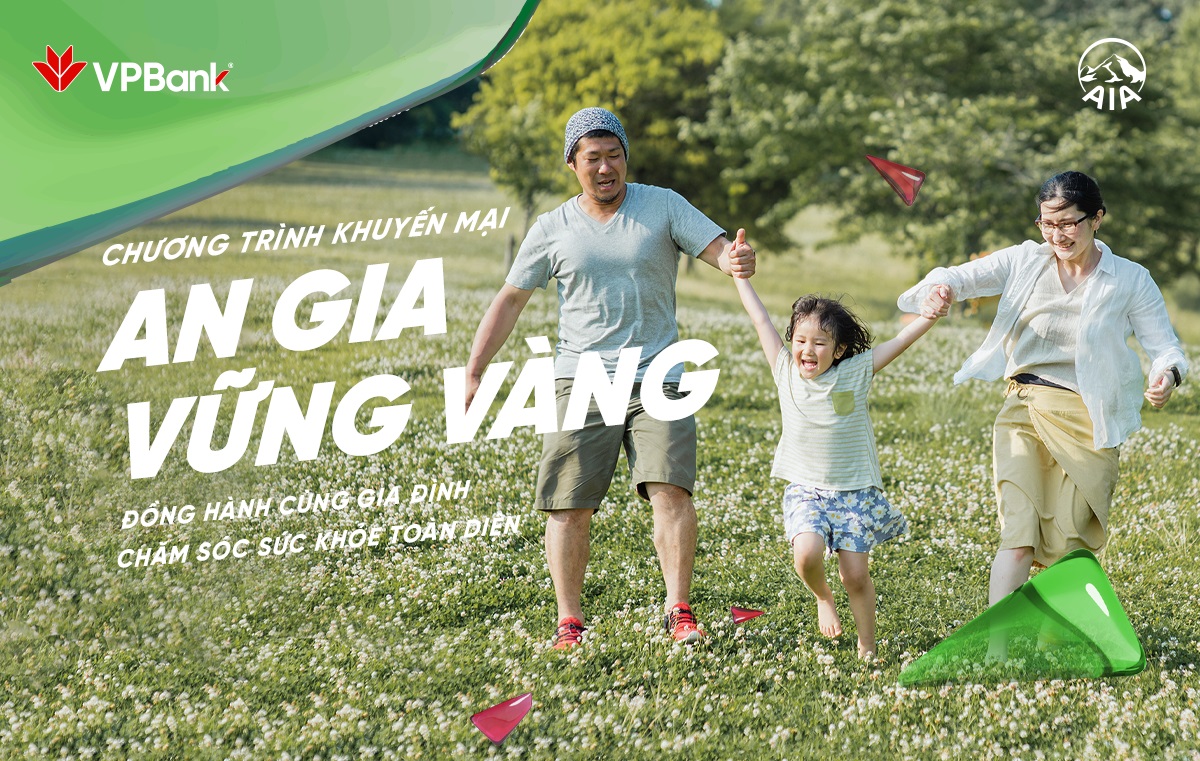 Chương trình khuyến mại dành tặng khách hàng của VPBank - AIA