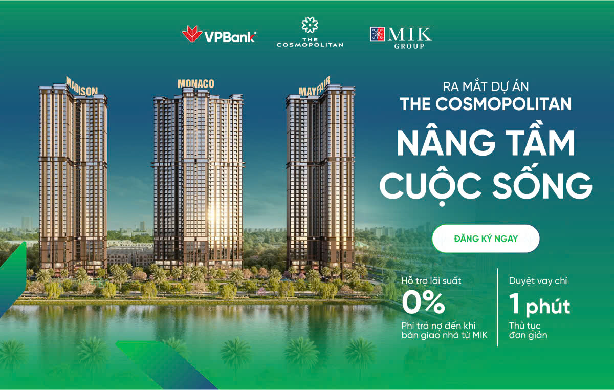 VPBank ưu đãi chất - Chốt ngay căn hộ tiện ích!