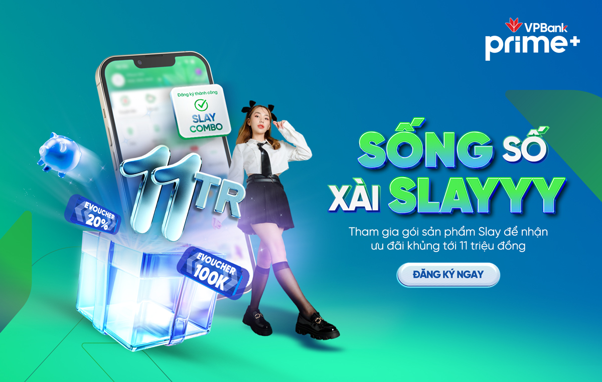 Bùng nổ ưu đãi tới 11 TRIỆU đồng cùng Slay Combo